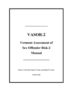 Vermont Assessment of Sex Offender Risk (PDF Download)